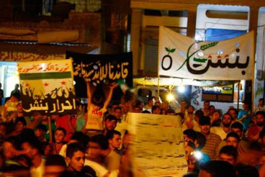 مدينة بنش تشتعل ضد هيئة تحرير الشام بعد حادثة دهس فتاة