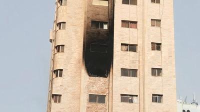 بينهم عائلة كاملة.. وفاة 5 سوريين بحريق داخل منزلهم في الكويت