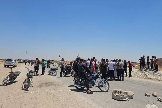 رفض شعبي يحول دون دخول وفد روسي إلى مدينة الباب شرق حلب