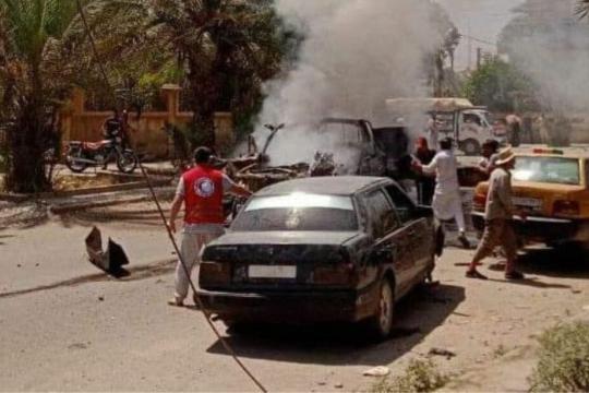 قتلى وجرحى من ميليشيا "أسود الشرقية" بانفجار سيارة وسط مدينة دير الزور