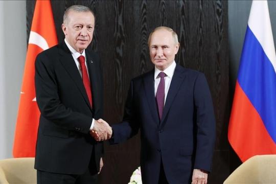 أردوغان: ممتنون من تضامُن روسيا مع تركيا خلال كارثة الزلزال