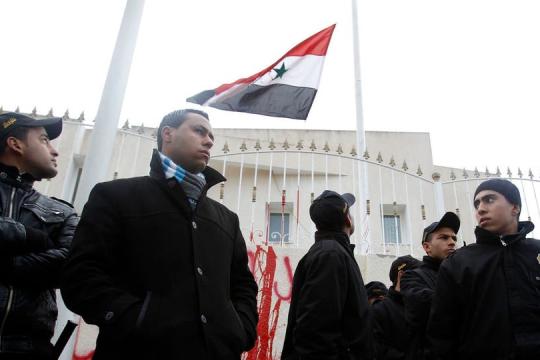 إعادة فتح سفارة النظام السوري في تونس