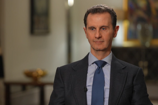 بشار الأسد يهاجم أردوغان وحماس ويتهم تركيا برعاية الإرهاب