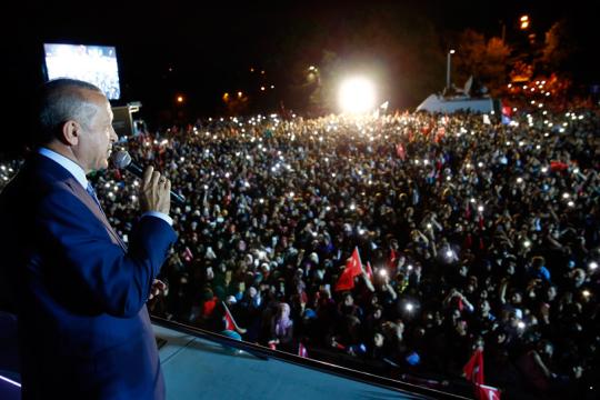 أردوغان: حزبنا تفوّق في الانتخابات