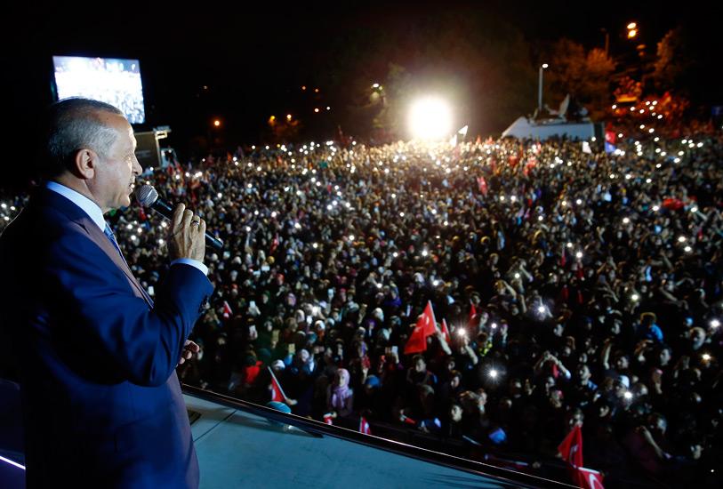 أردوغان: حزبنا تفوّق في الانتخابات