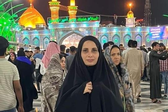 ممثلة سورية في كربلاء بزيّ شيعيّ.. هل تعرفها؟
