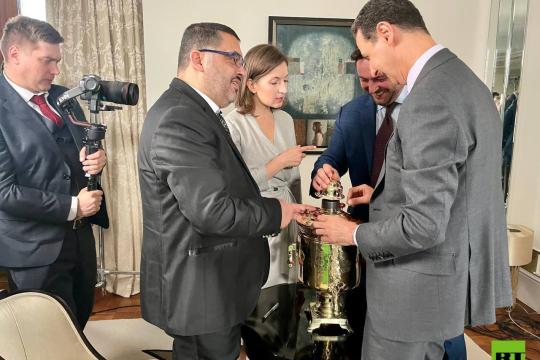ماذا أهدت روسيا لبشار الأسد خلال زيارته إلى موسكو؟ (صور)