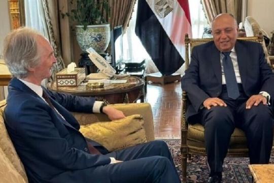 مصر تؤكد دعمها الوصول لتسوية سياسية شاملة في سورية