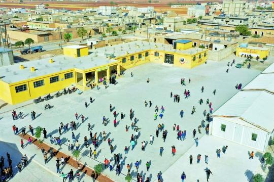 قطر تُنجز مشروعاً جديداً لدعم التعليم شمالي سورية