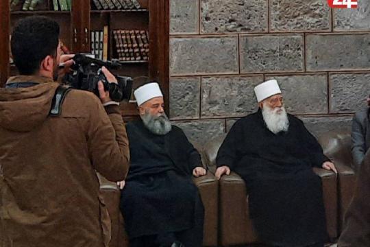 للتعريف بتاريخ الموحِّدين.. وصول شيخَيْ عقل الطائفة الدرزية في سورية إلى برلين