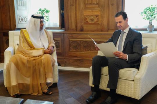 النظام السوري يبدأ عودته إلى الجامعة العربية بـ "استجداء أموال العرب