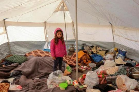 دوجاريك: 117 شاحنة مساعدات عبرت من تركيا إلى شمال سورية