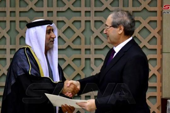 الإمارات تُعيّن سفيراً في دمشق للمرة الأولى منذ 2012