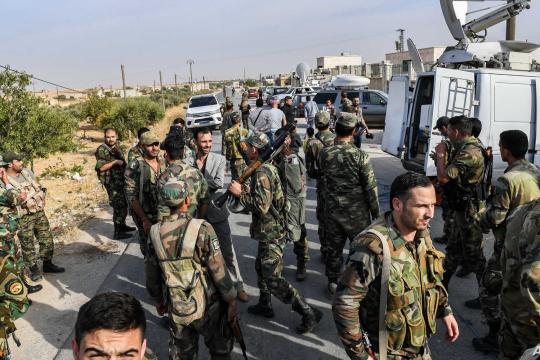 قوات النظام السوري تفرض التسويات على شبان بلدة "الهامة" بريف دمشق