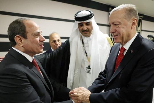 أردوغان يتحدث عن تقارُب كبير مع مصر ويستعدّ لزيارتها في أقرب وقت