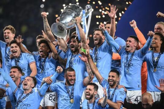 مانشستر سيتي يفوز بدوري أبطال أوروبا للمرة الأولى في تاريخه
