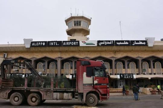 مطار حلب خارج الخدمة للمرة الرابعة خلال أسبوعين