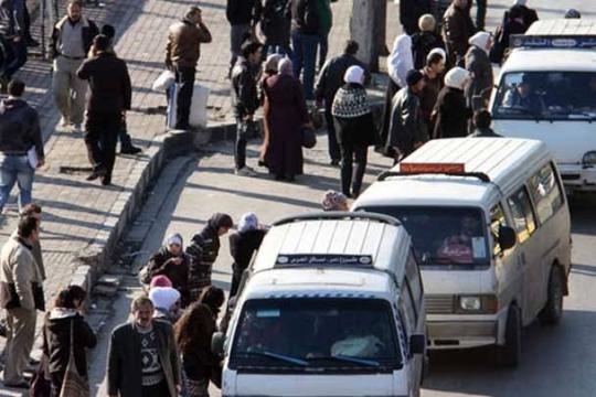 أزمة مواصلات في دمشق مع اقتراب حلول عيد الفطر