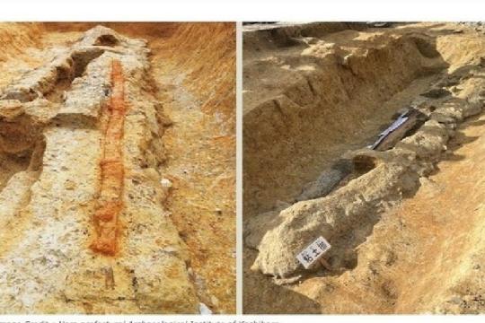 علماء يابانيون يعثرون على سيف داكو الحديدي الذي يبلغ طوله 2.3 متر