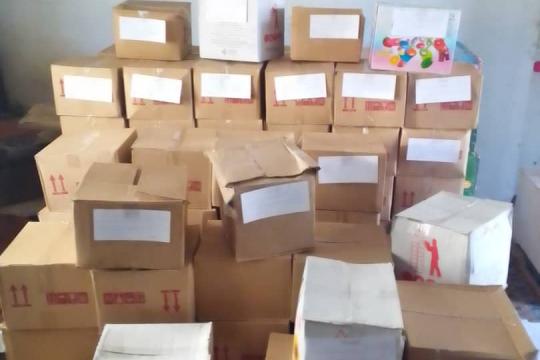 في ظل تقاعس نظام الأسد.. حزب اللواء السوري يوزع مساعدات غذائية على أهالي السويداء