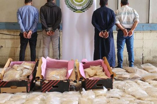 السعودية تحبط محاولة إدخال 12 مليون قرص مخدر عبر ميناء جدة