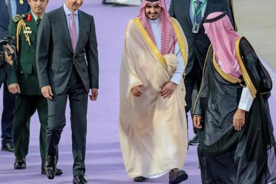 بهدف حضور قمة جدة.. بشار الأسد يصل السعودية