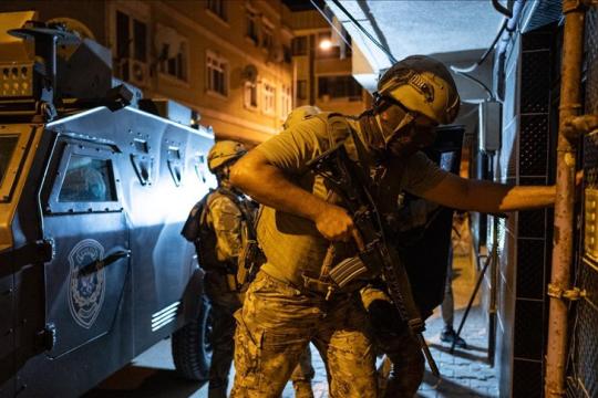 تركيا تطلق عملية واسعة ضد PKK في 18 ولاية