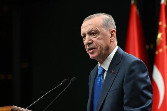أردوغان يعلق على حادثة إسقاط مسيرة تركية شمالي سورية