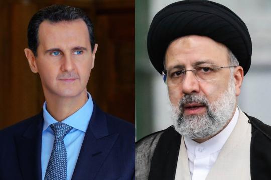 بشار الأسد وإبراهيم رئيسي يطالبان العالم بالتصدي لإسرائيل رغم خذلانهما لـ"حماس