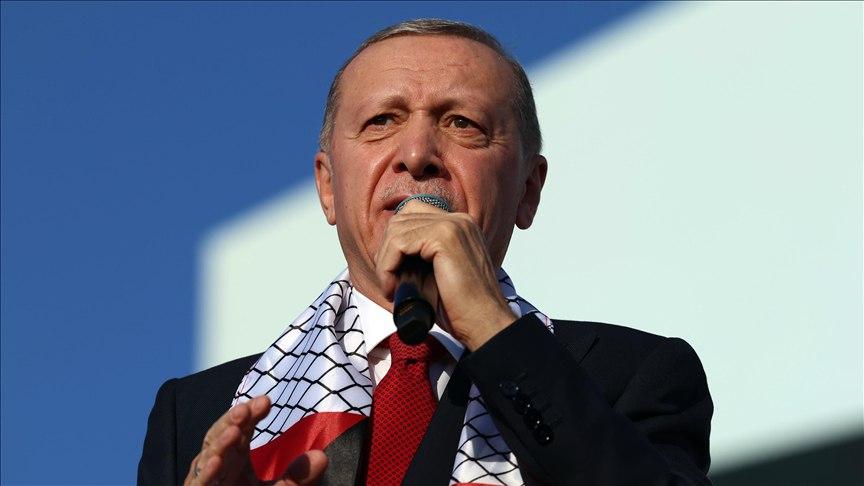 أردوغان يُحمِّل الغرب مسؤولية المذبحة في غزة