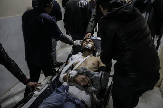 مقتل وإصابة 18 مدنياً بقصف لقوات النظام السوري على مدينة إدلب