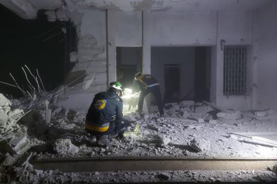 الحرس الثوري الإيراني يقصف إدلب بصواريخ بالستية