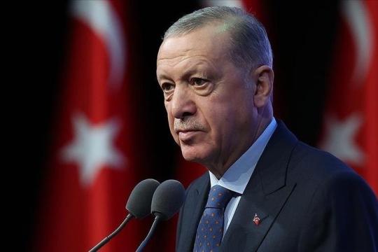 أردوغان: تركيا مصممة على إنشاء حزام أمني على حدودها مع سورية