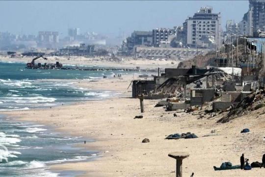 البنتاغون: أعمال إنشاء ميناء مؤقت لإيصال المساعدات الإنسانية إلى غزة مستمرة