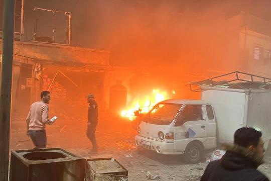 ضحايا مدنيون إثر انفجار سيارة مفخخة في مدينة أعزاز شمال حلب