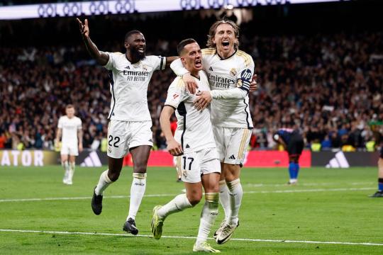 ريال مدريد يعزز صدارته لـ"الليغا" بفوز صعب على إشبيلية