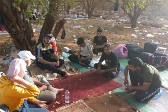 وصول 191 سورياً من العالقين في السودان إلى مطار دمشق الدولي