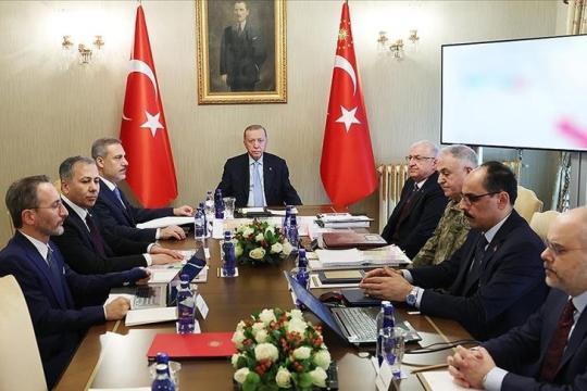 انتهاء الاجتماع الأمني في تركيا برئاسة أردوغان.. ما نتائجه؟