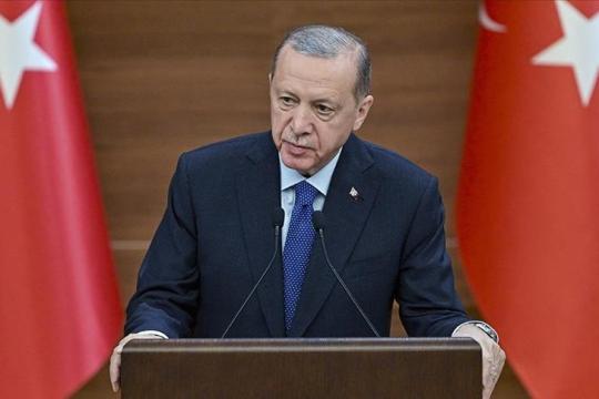 أردوغان: التاريخ التركي معروف باحتضان جميع مَن ضاقت بهم السُّبُل