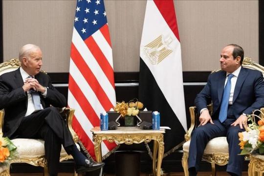 السيسي يؤكد لبايدن عدم سماح مصر بتهجير الفلسطينيين من أراضيهم