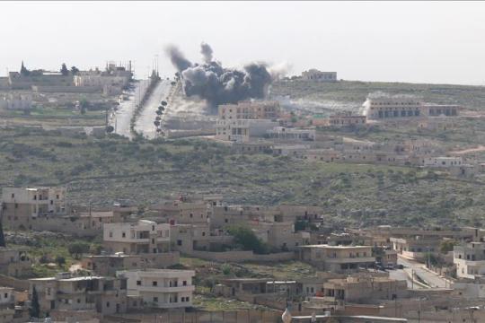 النظام السوري يرتكب مجزرة في مدينة دارة عزة غرب حلب