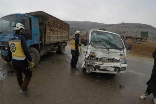 حوادث السير تحصد أرواح 3 مدنيين خلال عيد الأضحى شمالي سورية