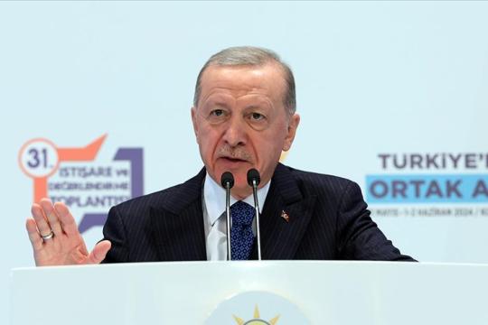 أردوغان: لن تنعم تركيا بالأمن إلا بعد تجفيف مستنقعات الإرهاب في سورية
